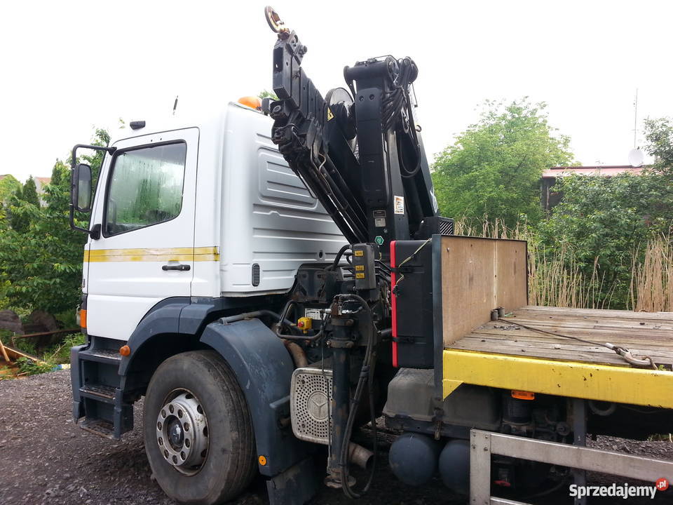 Mercedes Benz Atego Laweta HDS Specjalny Najazdy 13100kg Żary