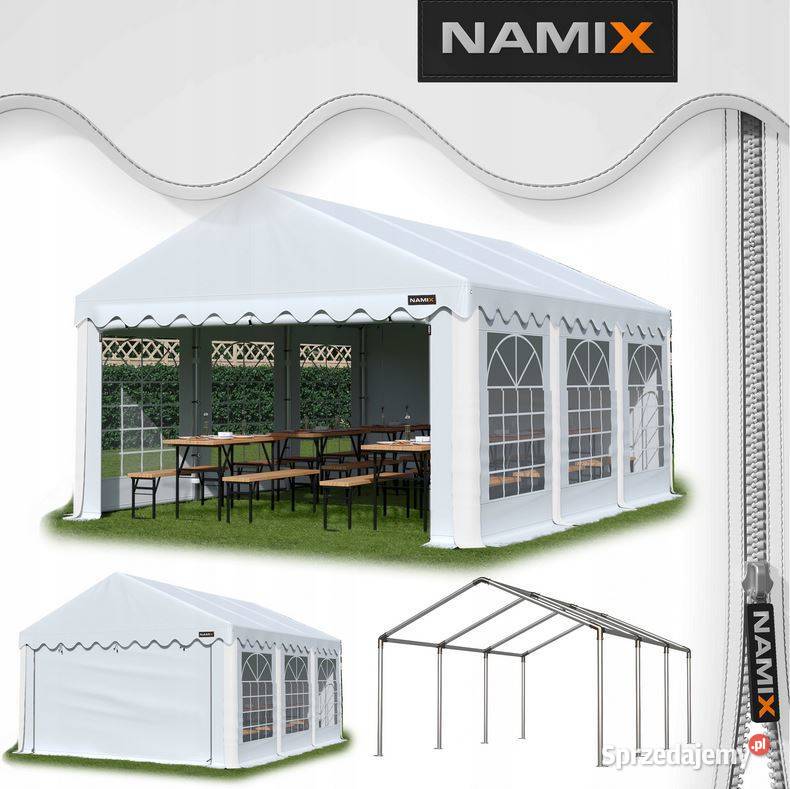 Namiot BASIC 4x6 imprezowy handlowy ogrodowy Jabłonna