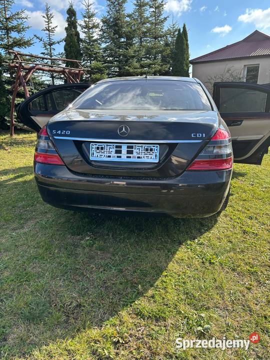 Części Mercedes w221 S420cdi sklasa przedlift Zamość sprzedam