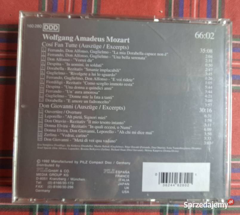 Wolfgang Amadeus Mozart Vienna Master Series CD