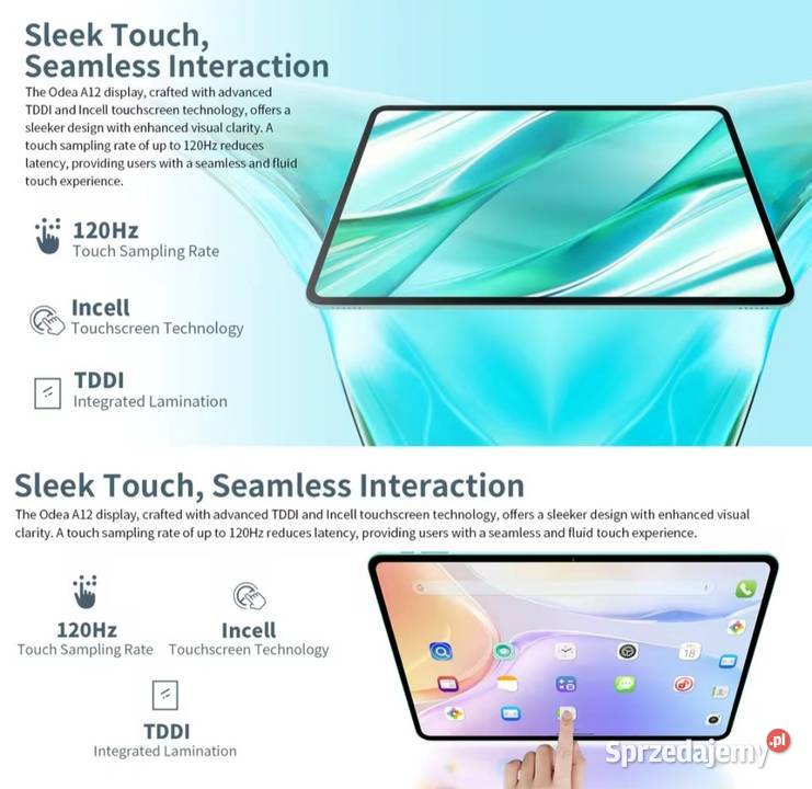 Tablet Odea A12 12 Android 14 2K Chrzanów sprzedam