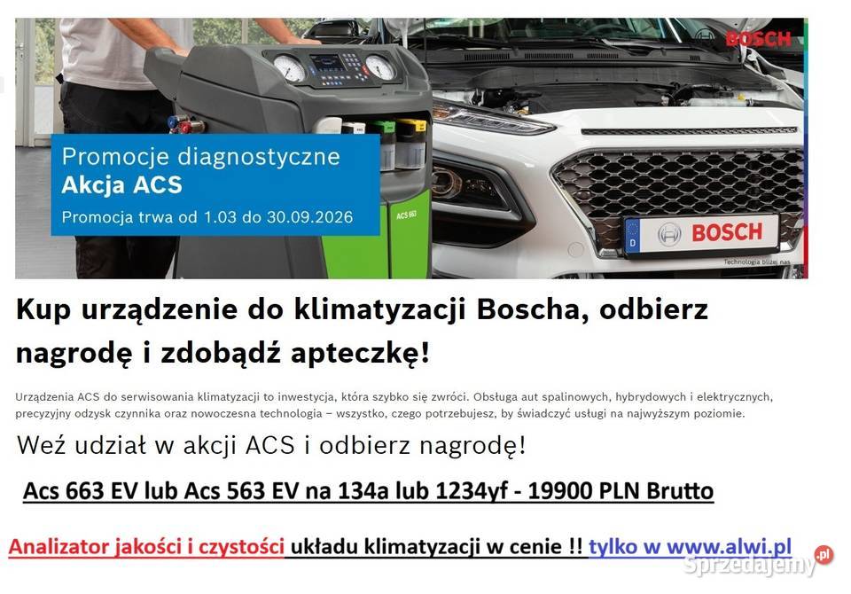 Robinair z analizatorem stacja klimatyzacji Pozostałe Bielsko-Biała sprzedam
