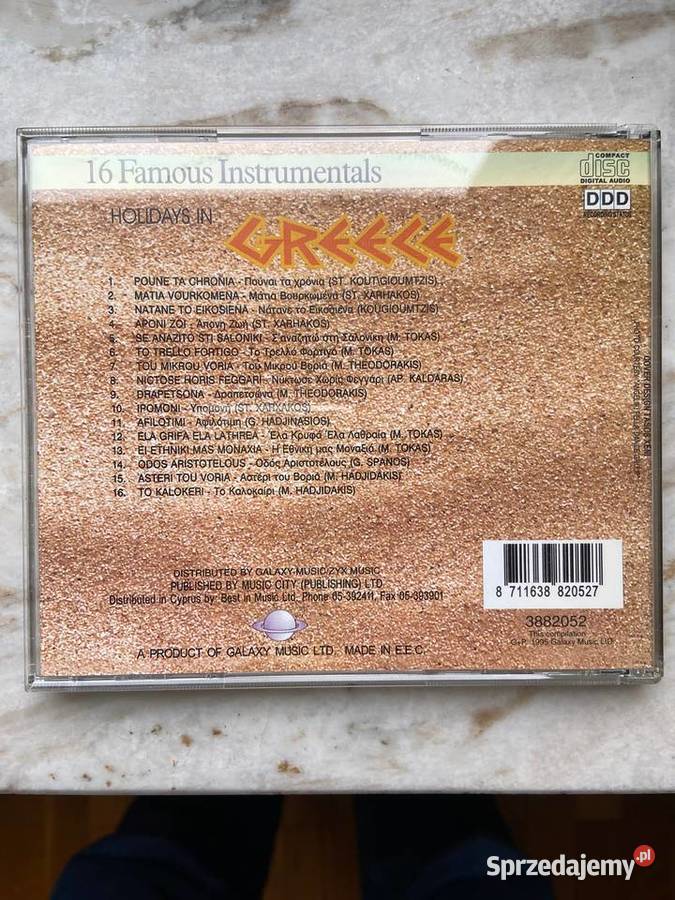 The Golden Sounds of Greece CD Mysłowice