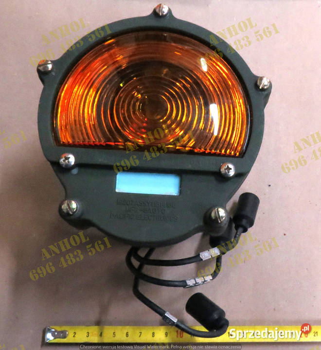 KIERUNKOWSKAZ przedni lampa pomarańczowa HUMVEE lubuskie