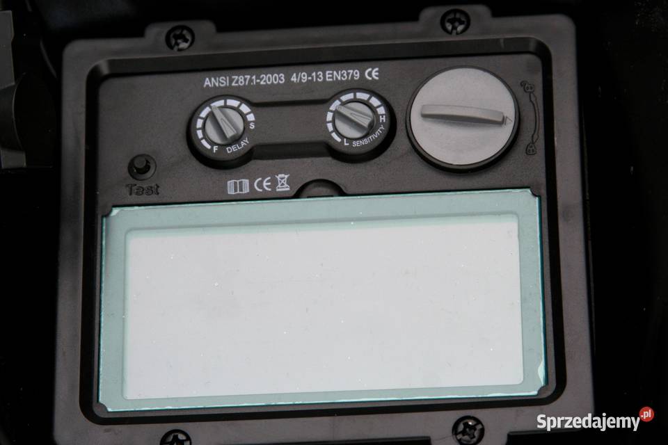 MASKA SPAWALNICZA AUTOMATYCZNA PRZYŁBICA 98X45mm Osprzęt do spawarek