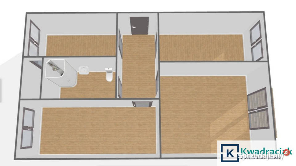 Mieszkanie 685 metrów 3 pokoje Sanok Berka