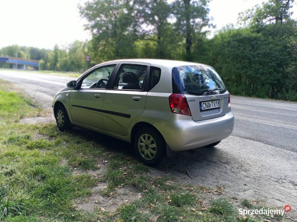 Chevrolet Aveo LPG Rok produkcji 2005