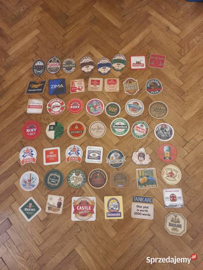 139 podstawek pod piwo z całego świata Piastów