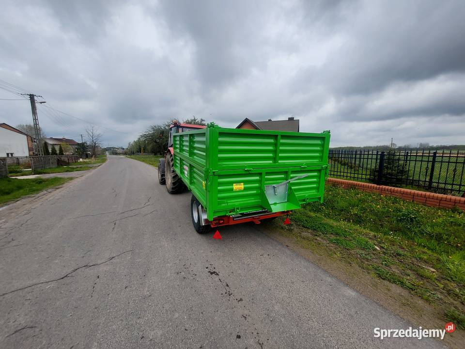 Przyczepa rolnicza wywrotka na 3strony Ładowność Białobrzegi