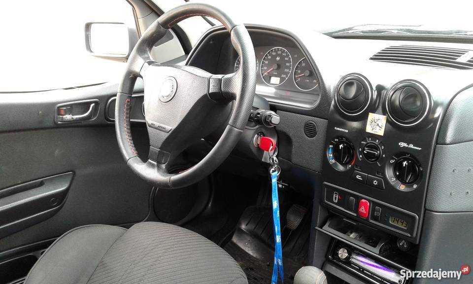 Alfa Romeo 145 19 JTD czarny Przykona