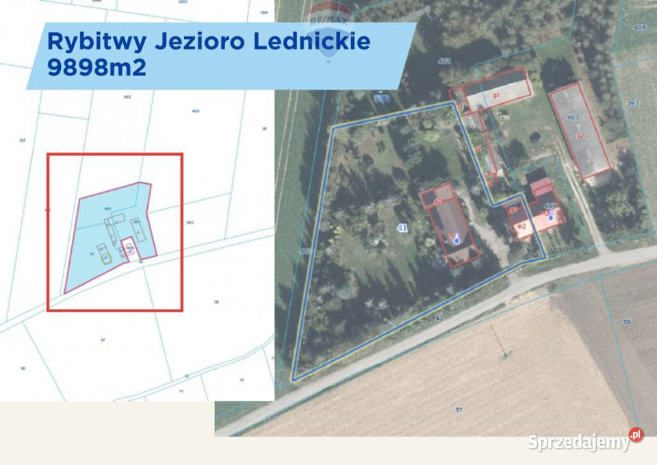 Siedlisko z funkcją usługową Rybitwy wielkopolskie sprzedam