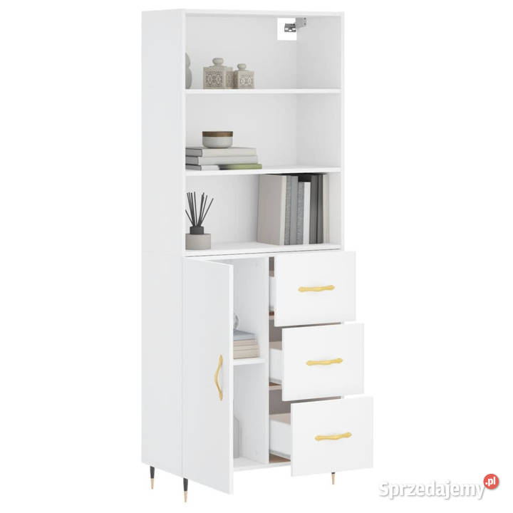 Witrynka biała 695x34x180 materiał mazowieckie