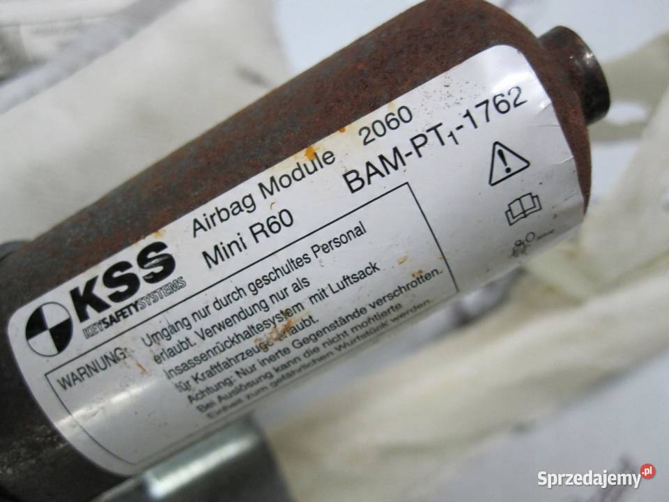 MINI COUNTRYMAN I 11r AIRBAG kurtyna lewa Poduszki powietrzne sprzedam