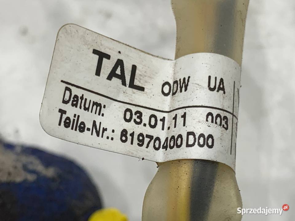 WIĄZKA PODUSZKI AIRBAG VW GOLF VI Części samochodowe