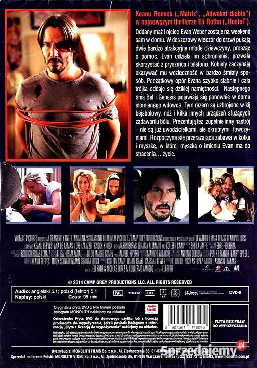 KTO TAM KEANU REEVES thiller Kalisz sprzedam