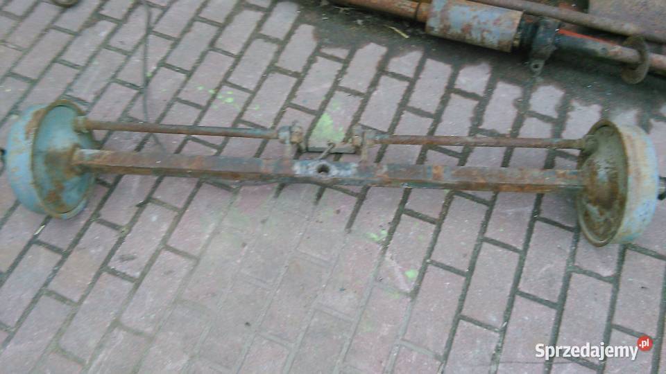 Oś do woza niemiecka nieuszkodzony Części zamienne Pniówek