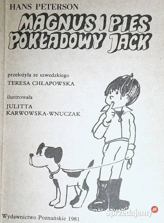 Magnus i pies pokładowy Jack Hans Peterson Chełm