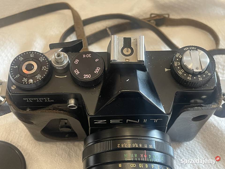 Aparat fotograficzny Zenit 12xp z futerałem i Kraków