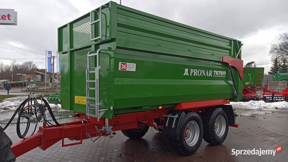 NOWA Przyczepa rolnicza skorupowa T679M PRONAR w Opoczno sprzedam