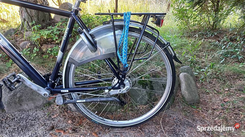 Alu Rower Miejski Męski Gazelle Orange T24 Miejskie Wołów