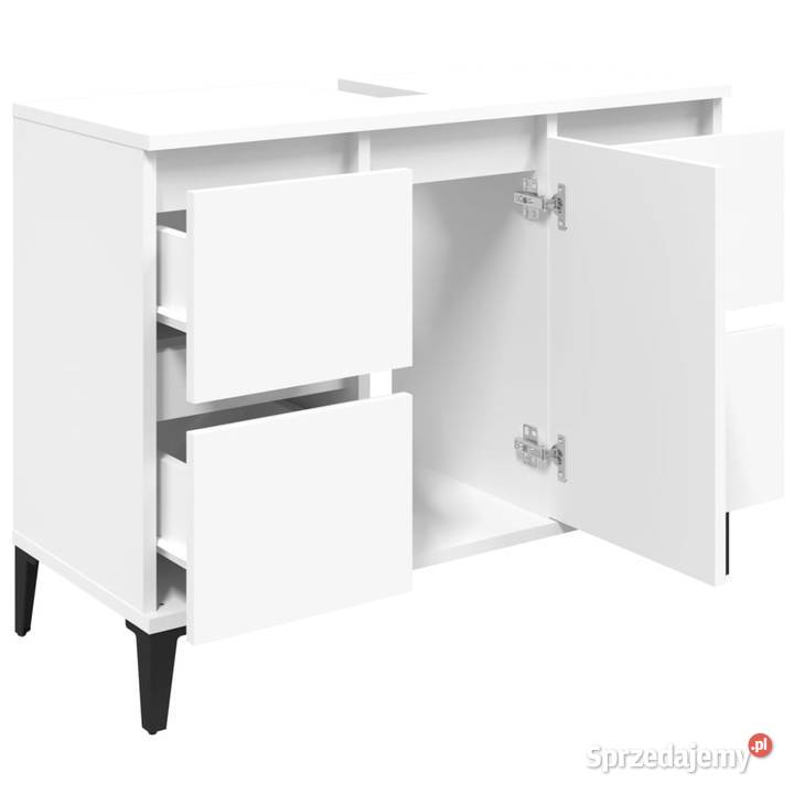Szafka pod umywalkę biała 80x33x60 WM821276 Warszawa