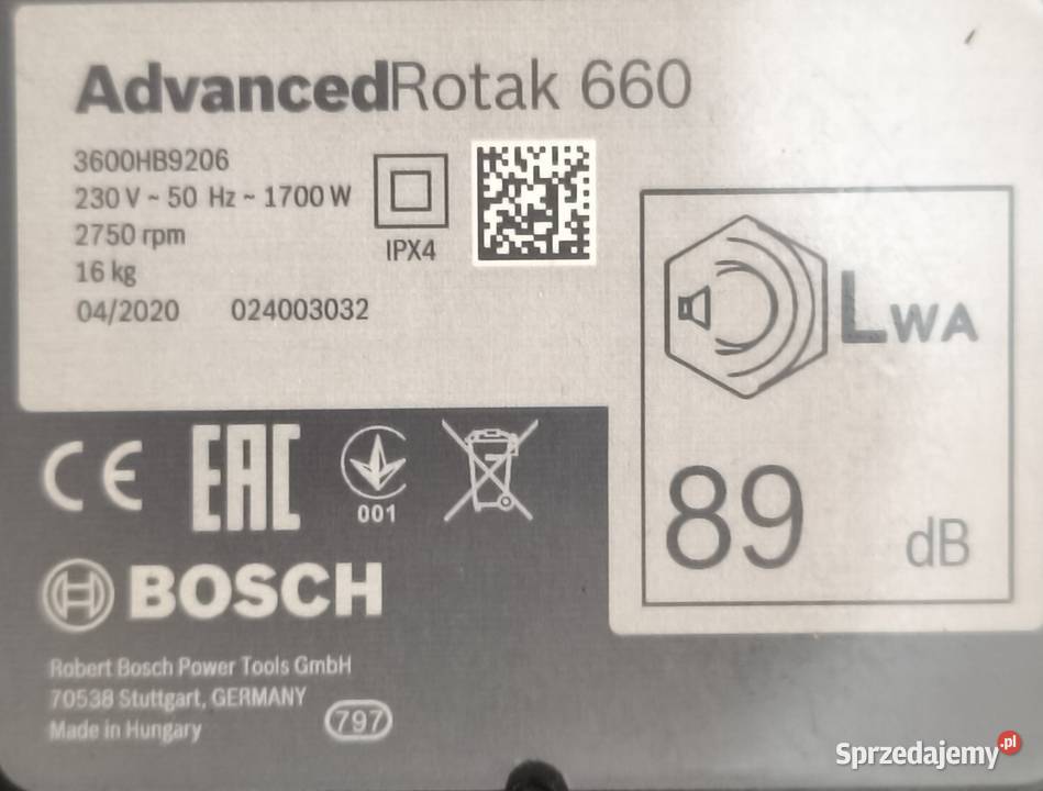 Kosiarka elektryczna Bosch Kosiarki elektryczne Jędrzychów