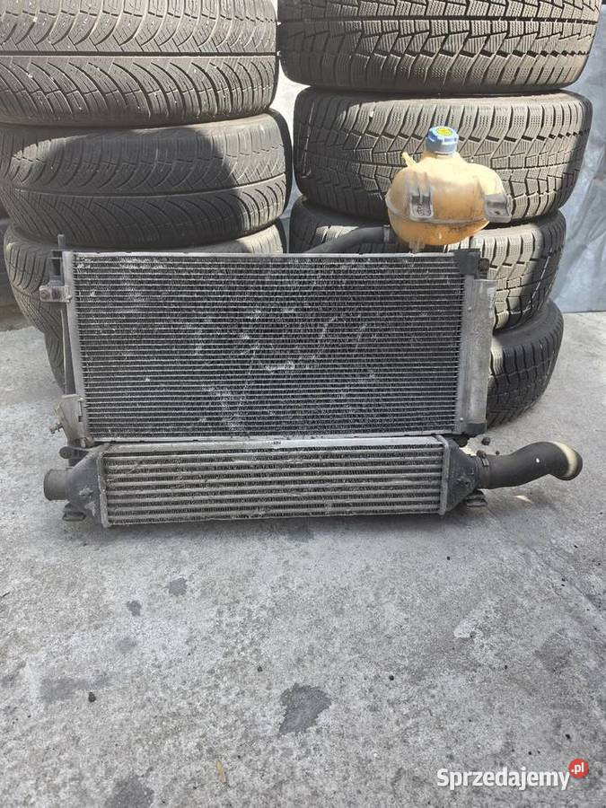 Komplet chłodnic z wentylatorem Fiat 13 JTD