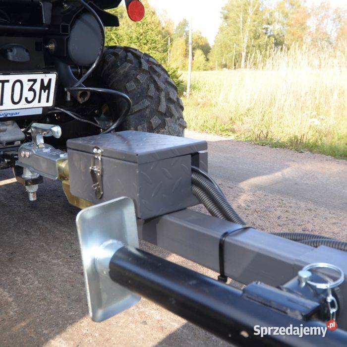 Przyczepa ATV 1420 z zasilanym elektrycznie Czarna Woda sprzedam