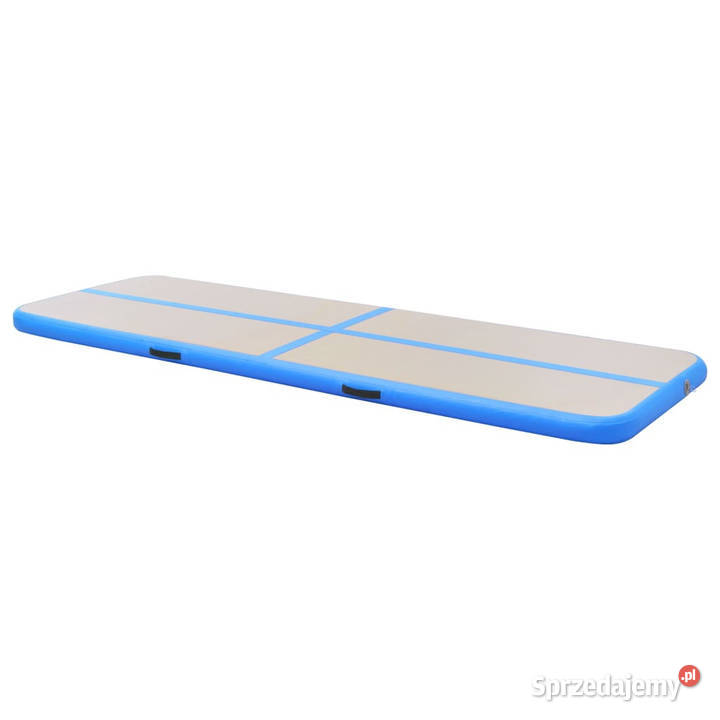 Mata gimnastyczna z pompką 300x100x10 PVC mazowieckie