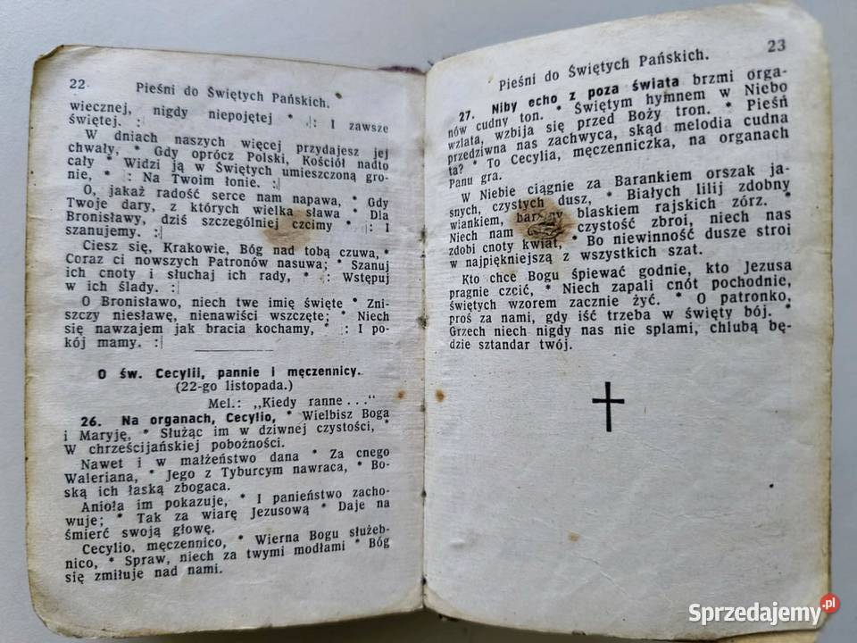 Stary modlitewnik 1930 r Rybnik