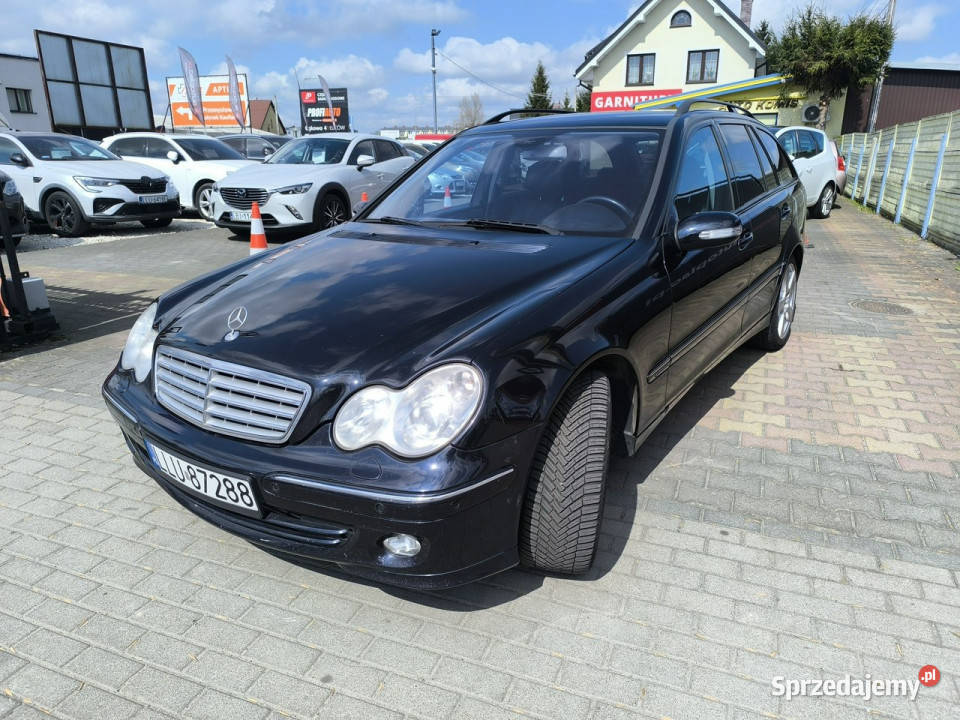 Mercedes C 320 32 CDi 224 SPORT Edition Skóra niebieski Łuków