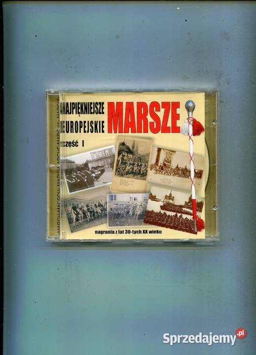 Najpiękniejsze europejskie marsze część 1 Płyta Szczecin