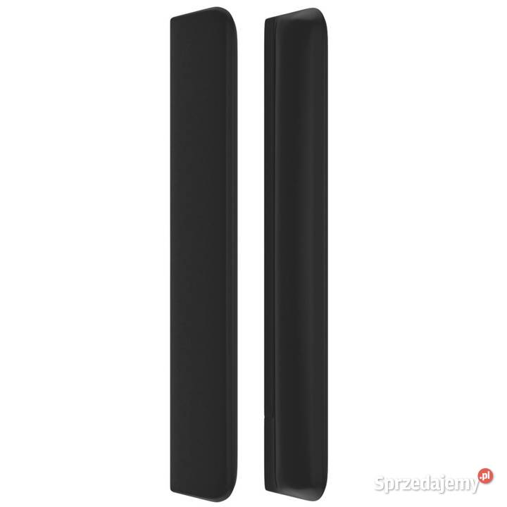 Zagłówek uszak czarny 83x16x118128 sztuczna Meble sprzedam