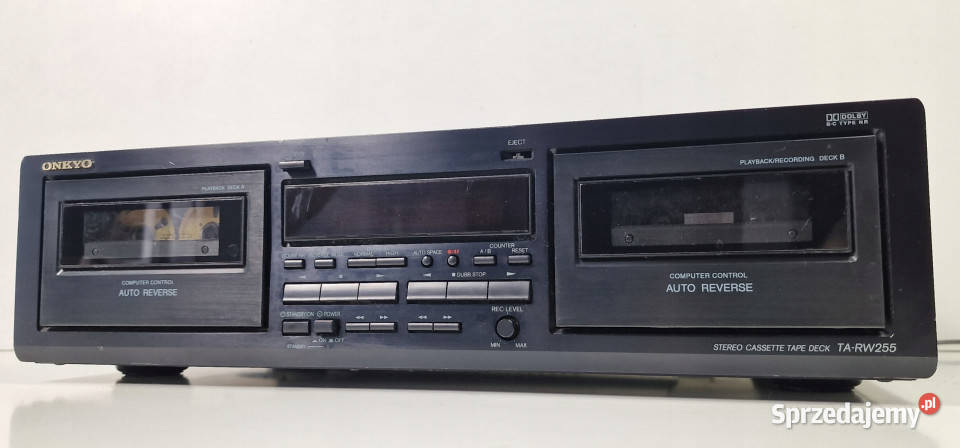Onkyo TA RW 255 TARW255 magnetofon casette deck wielkopolskie Międzychód