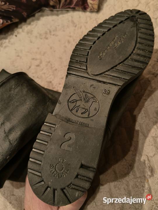 Kozaki skórzane długie Kozaki Gdańsk