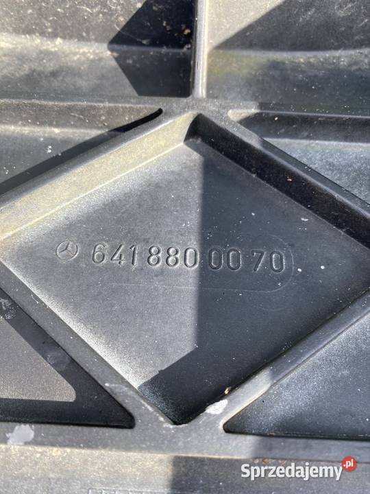 Mercedes Benz SK zderzak budowlany metalowy Gorzów Wielkopolski