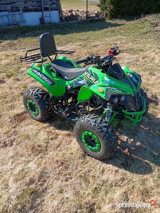 Sprzedam quada 125 benzyna Motocykle, skutery, quady Kębłowo