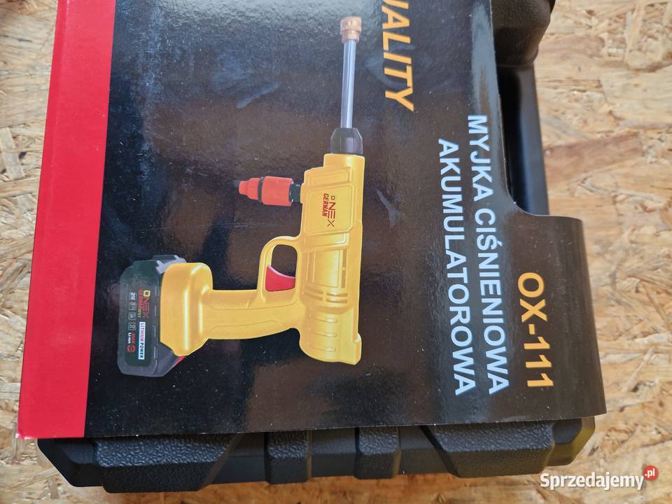 Myjka Ciśnieniowa Akumulatorowa ONEX OX111 24V Głogowa