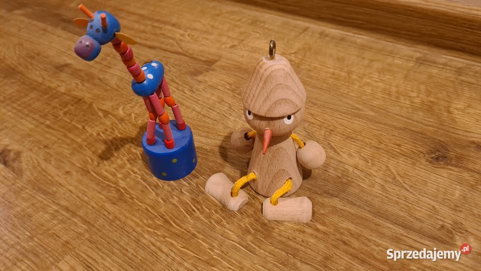 Zabawki drewniane samochód samolot inne