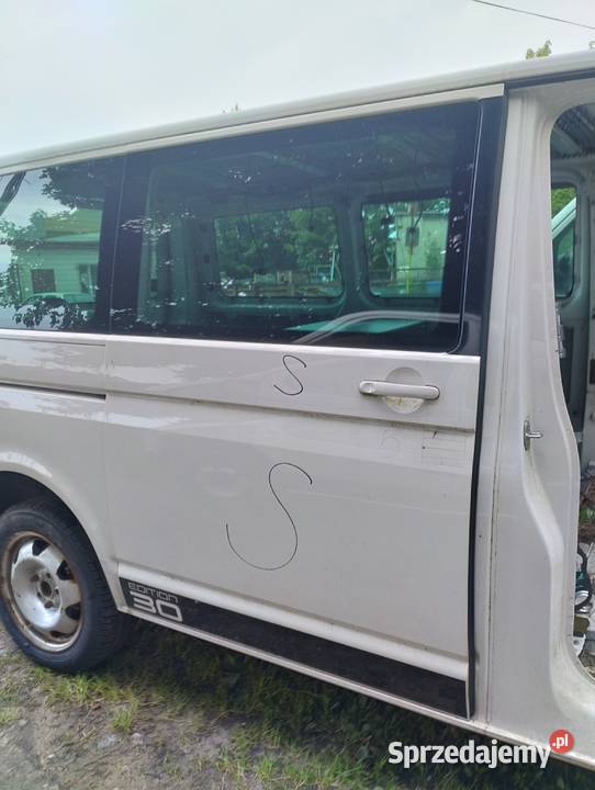 drzwi odsuwane bocznw vw t6 caravelle osobowe Gniew sprzedam