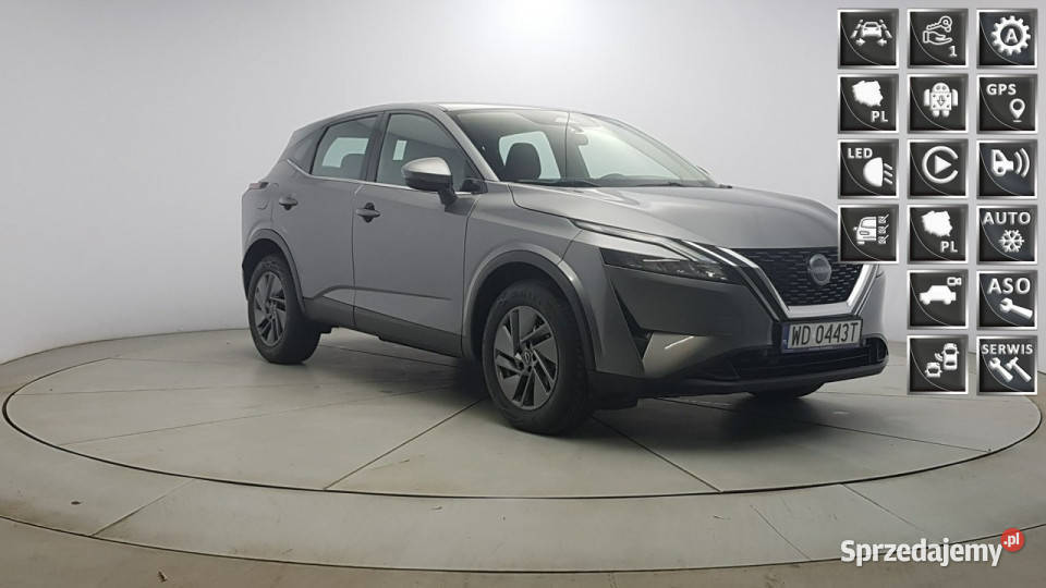 Nissan Qashqai 13 DIGT mHEV Acenta Z Polskiego serwisowany w ASO Warszawa