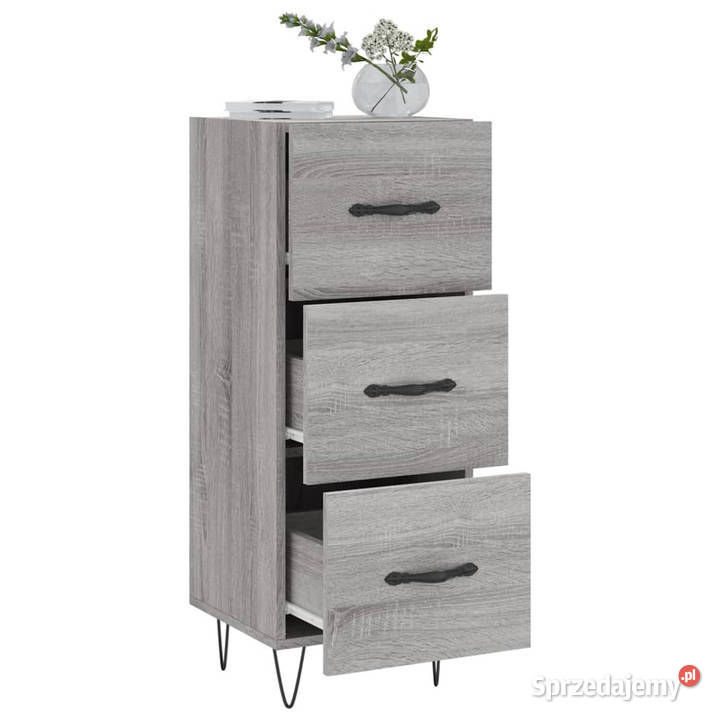 Szafka szary dąb sonoma 345x34x90 materiał Warszawa