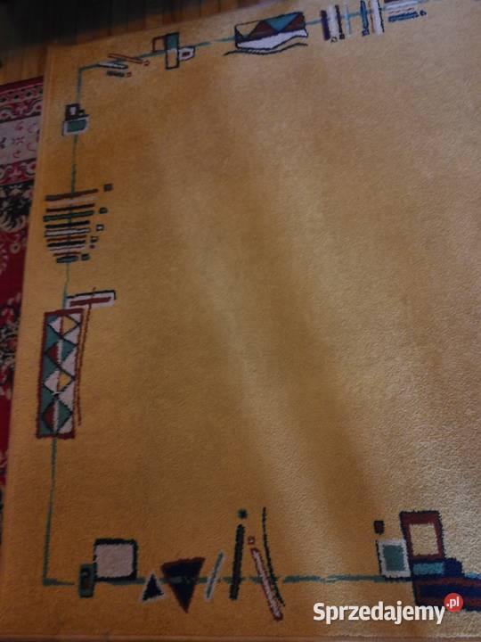 Dywan 140x190 żółty stan idealny Jarosław