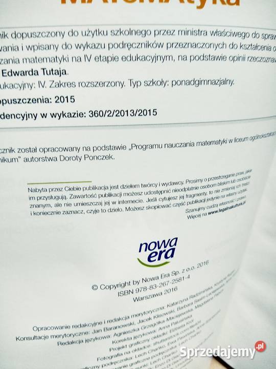 Matematyka 2 ćwiczenia Nowa era Warszawa