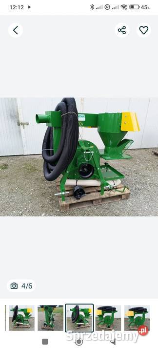 Mini kombajn do orzechów laskowych Wielopole