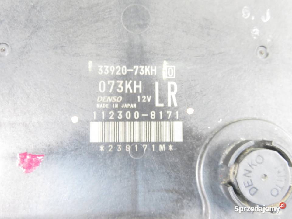 STEROWNIK SUZUKI SWIFT MK6 13 4x4 3392073KH małopolskie