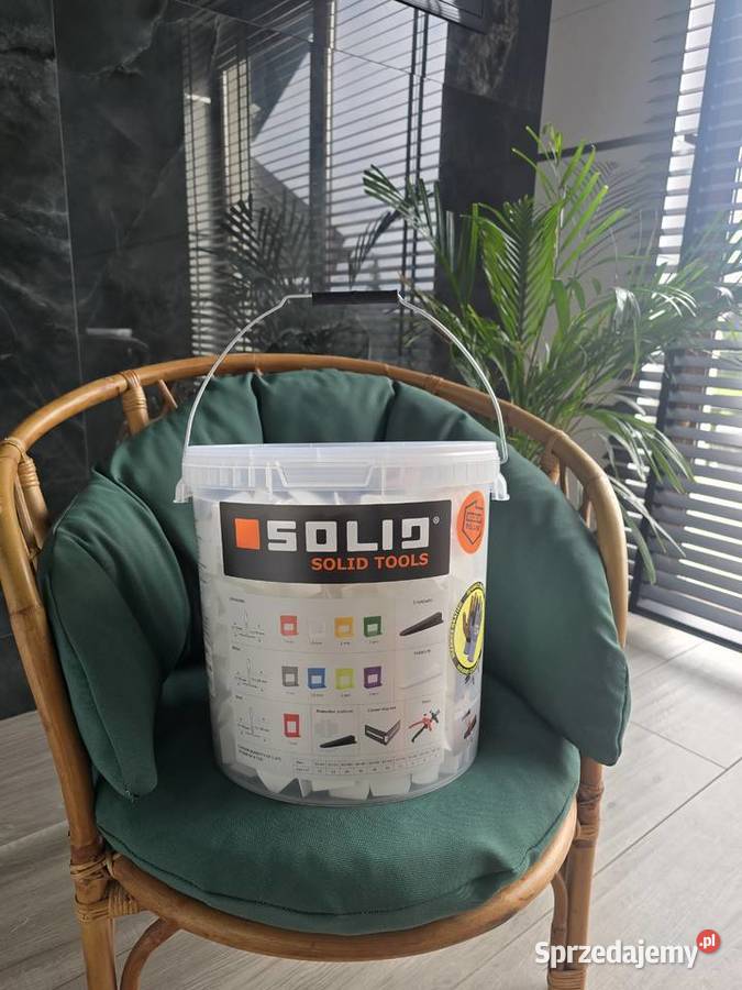SYSTEM POZIOMOWANIA PŁYTEK SOLID KLIPSY 15mm 800 Opoczno sprzedam