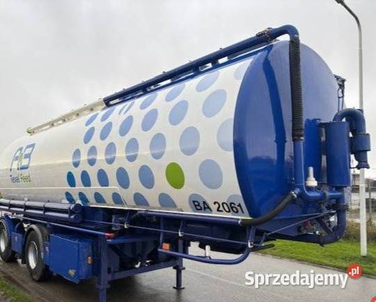 Naczepa do paszy cysterna silos 9 komorowa