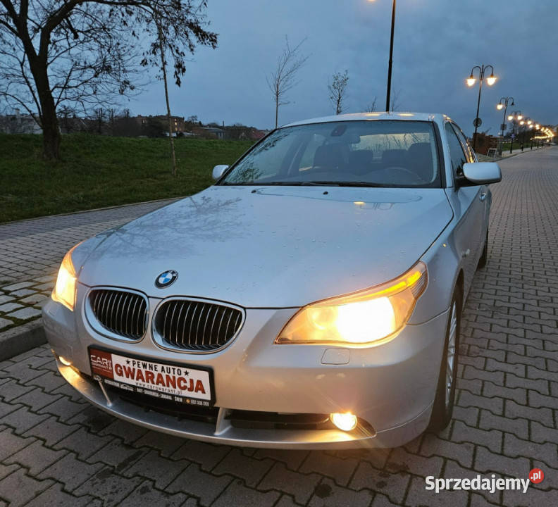 BMW 525 218 OpłaconyRata450 E60 20032010 wielkopolskie Śrem sprzedam
