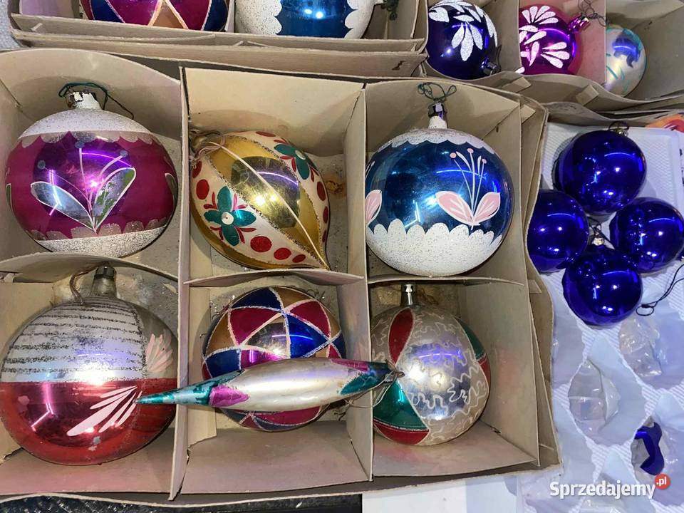 bombki choinkowe PRL do uzgodnienia mazowieckie Pruszków sprzedam